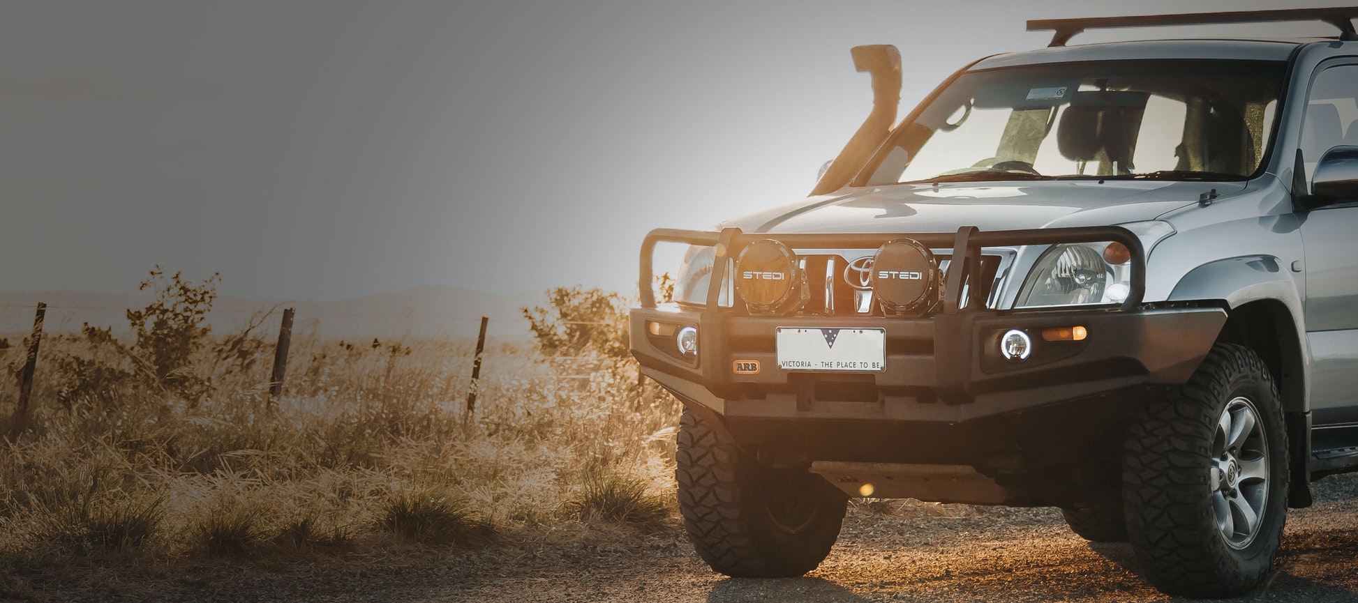 LED Dimljus med DRL för ARB Deluxe Bullbar